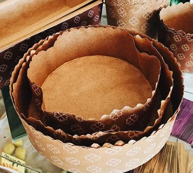 Molde de papel para Pan de Pascua 500 grs